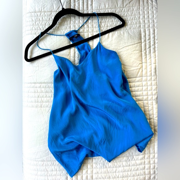 Tibi Liquid Blue Camisole - Picture 1 of 4